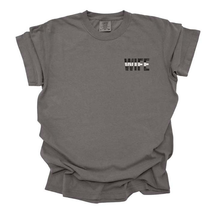 EMS Wife Thin White Line T-Shirt