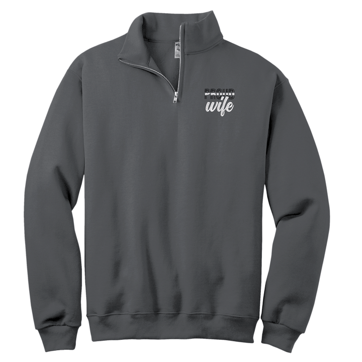 EMS Proud Wife Quarter Zip Sweatshirt