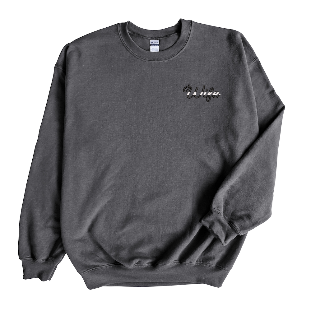 EMS Wife Thin White Line Crewneck