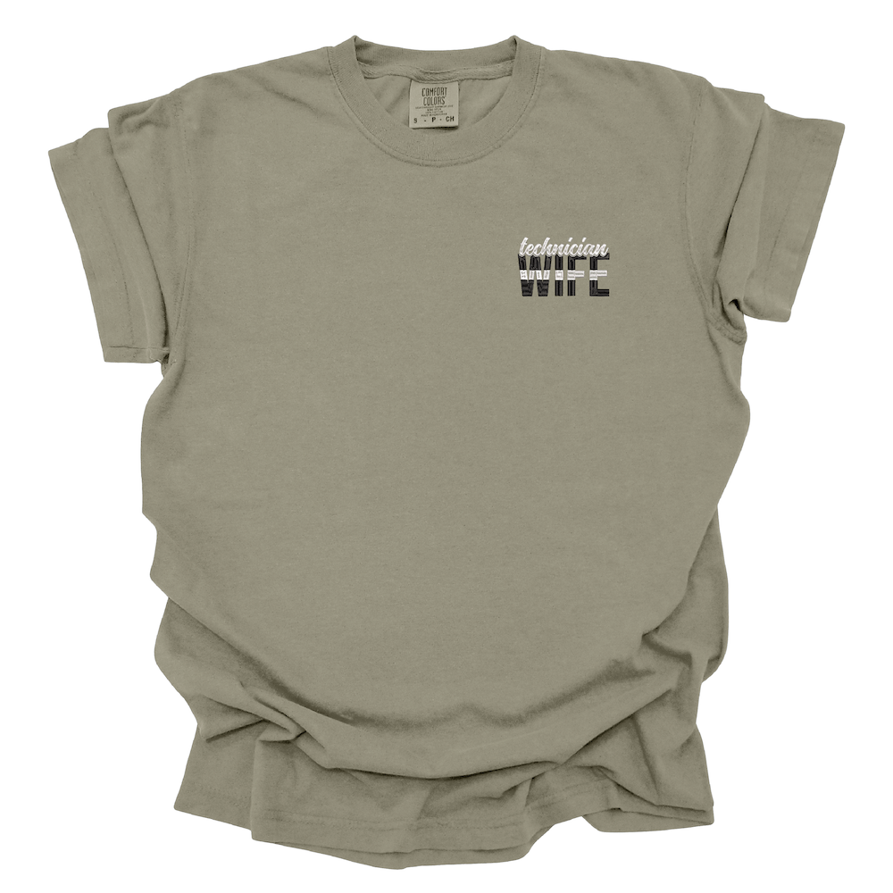 EMS Technician Wife Comfort Colors T-Shirt