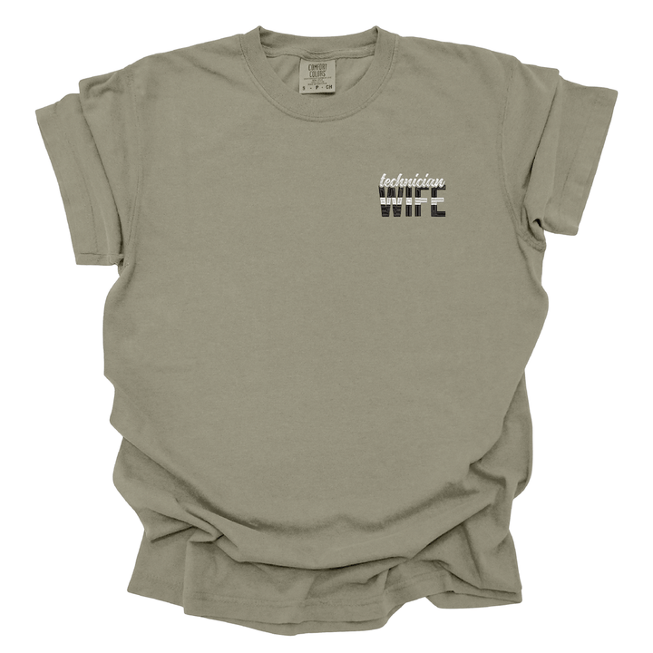 EMS Technician Wife Comfort Colors T-Shirt