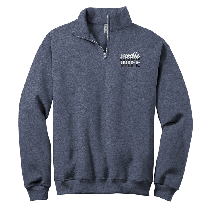 EMS Medic Wife Quarter Zip Sweatshirt