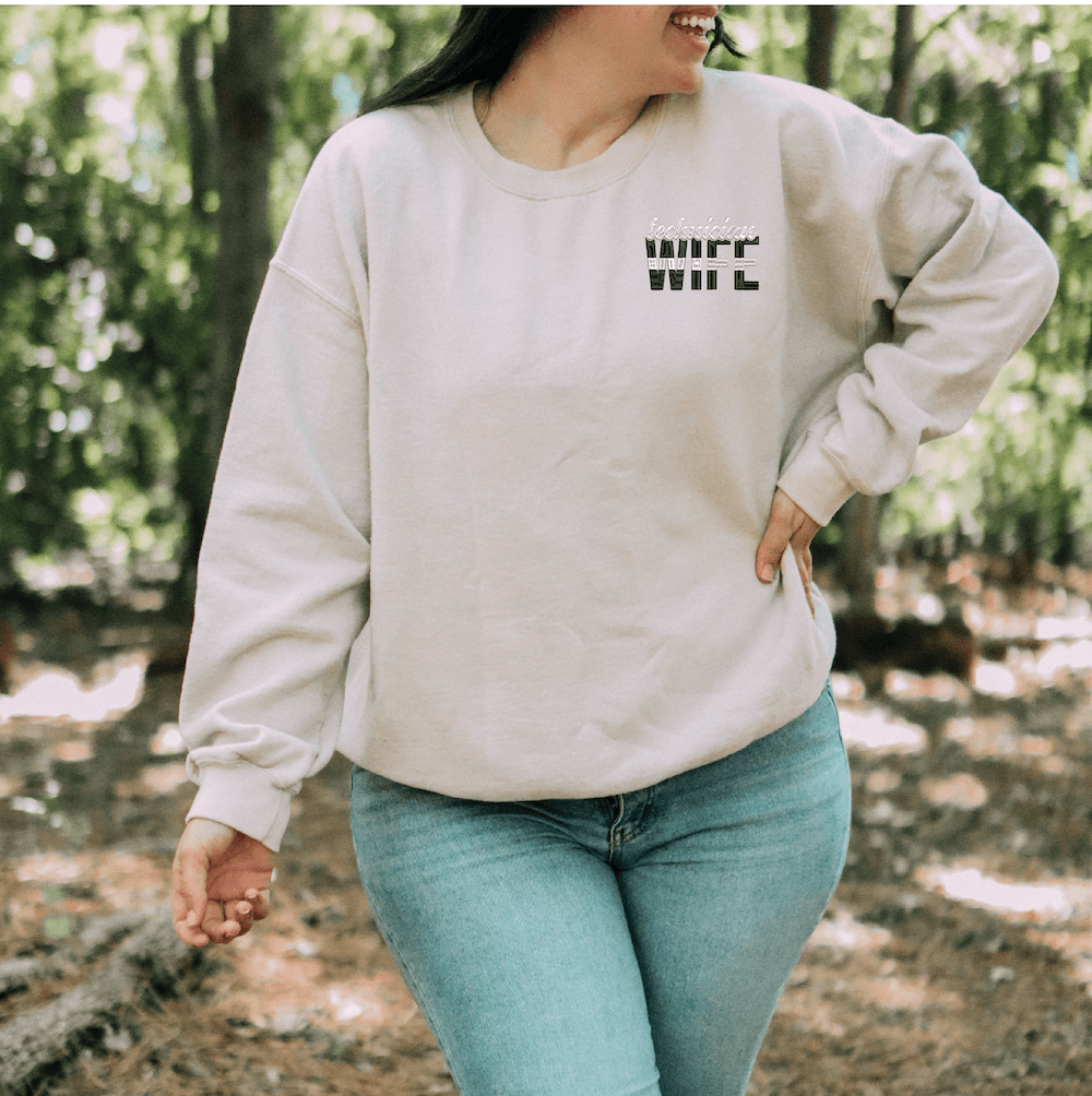 EMS Medic Wife Crewneck Sweatshirt