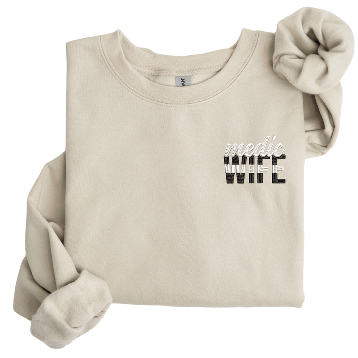 EMS Medic Wife Crewneck Sweatshirt