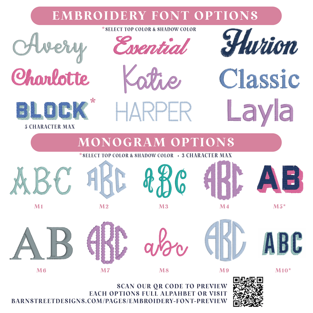 Monogrammed Quarter Zip Sweatshirt