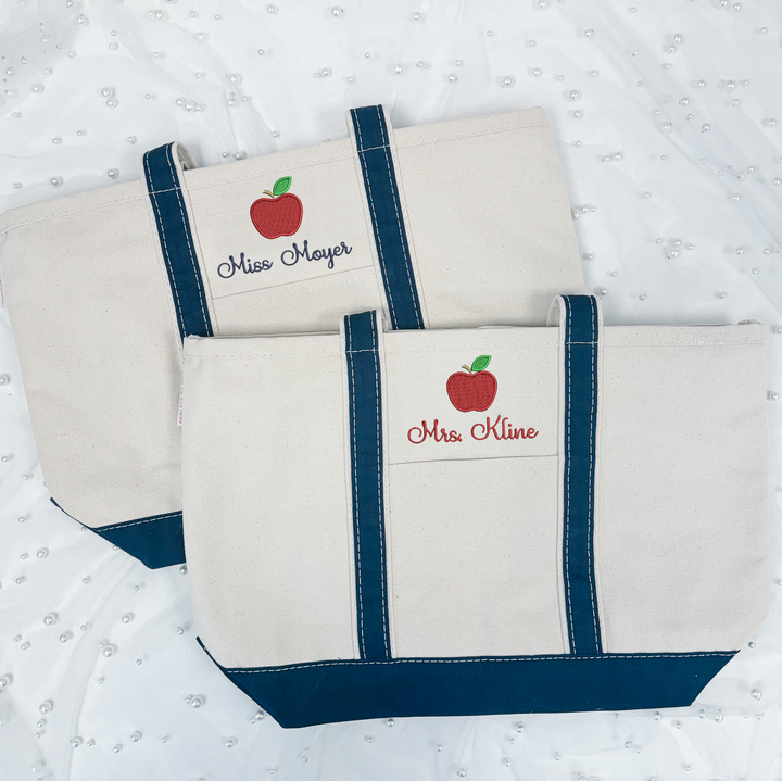 Personalized Teacher Tote Bag