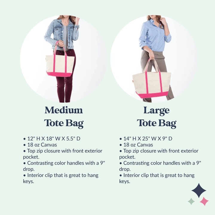 Personalized Teacher Tote Bag