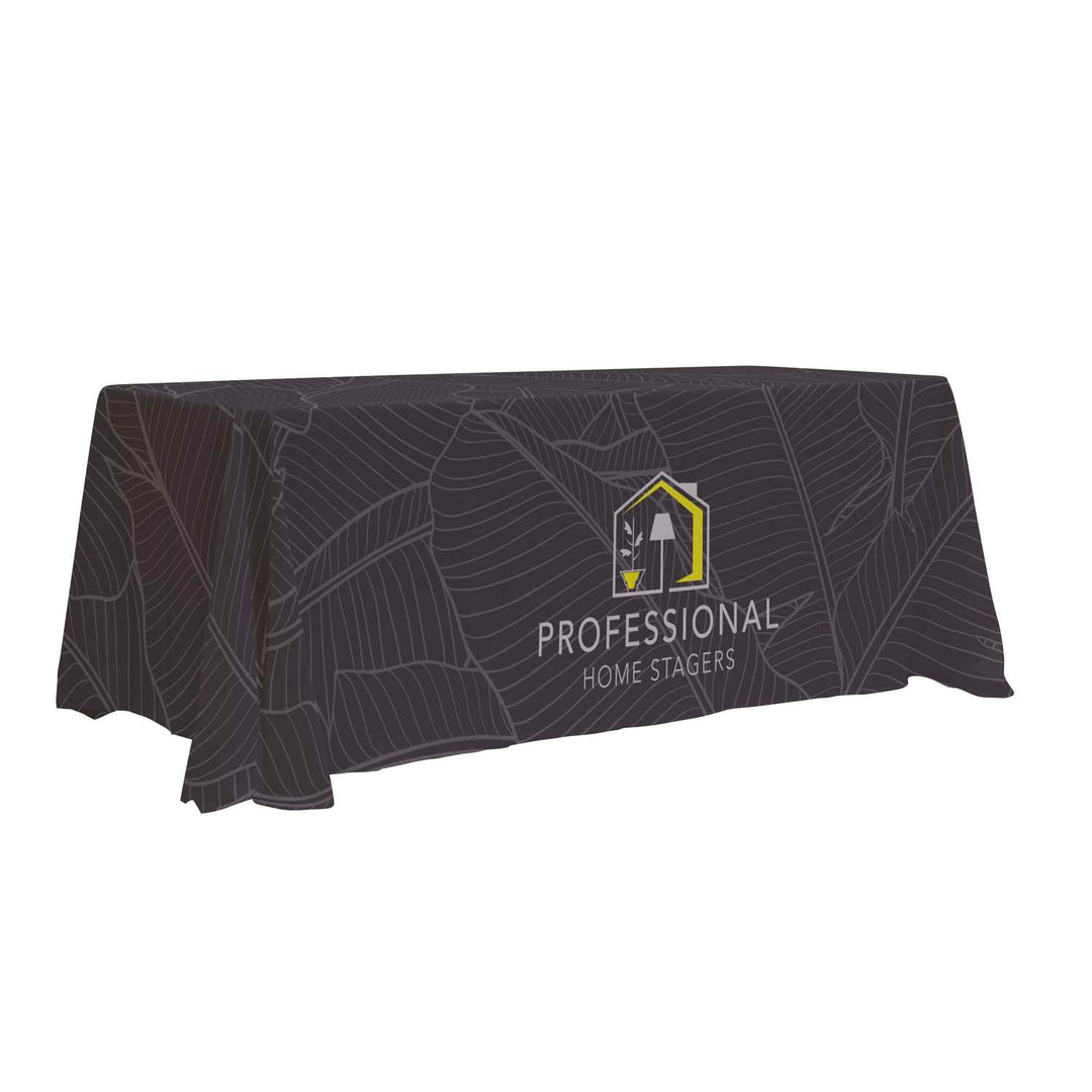 Lightweight 3-Sided Table Throw (Full Coverage Print)