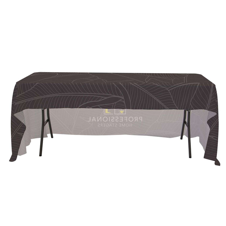 Lightweight 3-Sided Table Throw (Full Coverage Print)