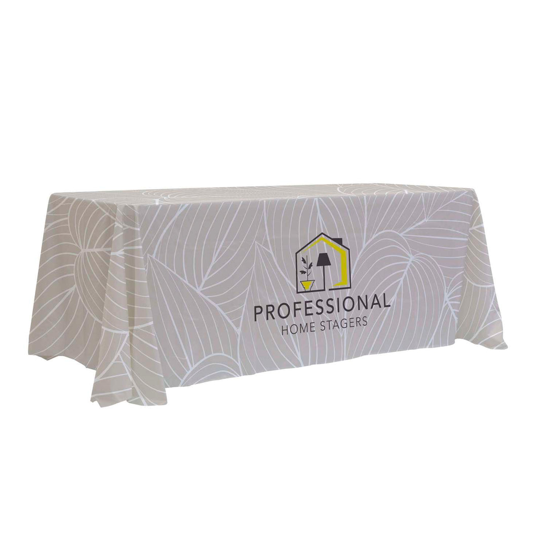 Lightweight 4-Sided Table Throw (Full Coverage Print)