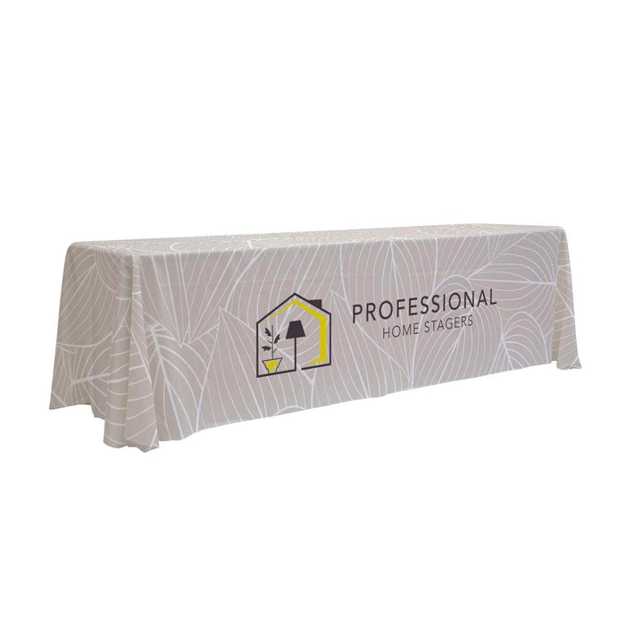 Lightweight 4-Sided Table Throw (Full Coverage Print)