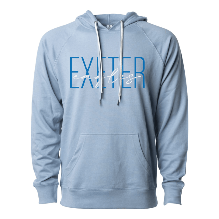 Exeter Eagles Modern Typographic Hoodie