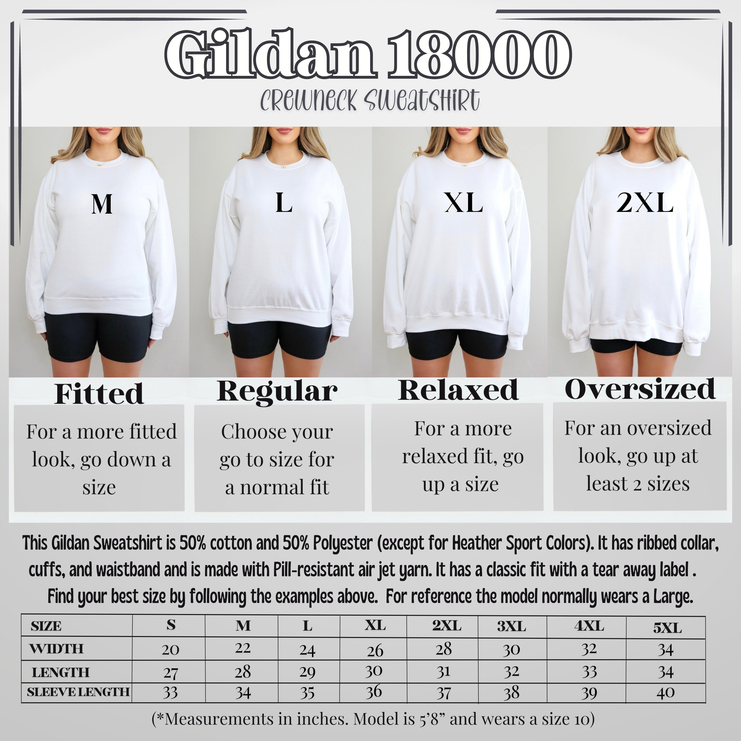 Spirit Wear Neckline Embroidered Sweatshirt – Berks Imprints