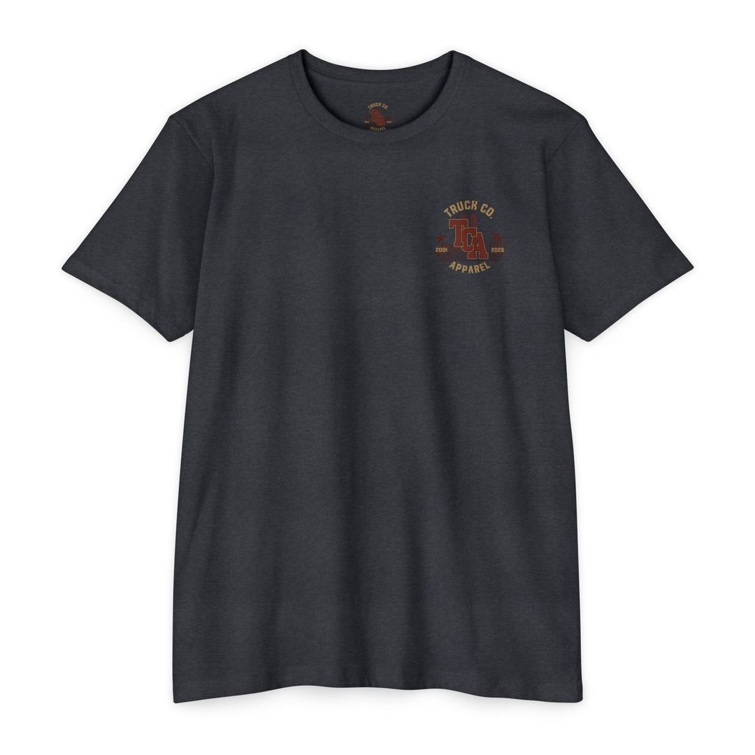 9/11 Tribute T-Shirt — Twin Towers Memorial Skyline Graphic