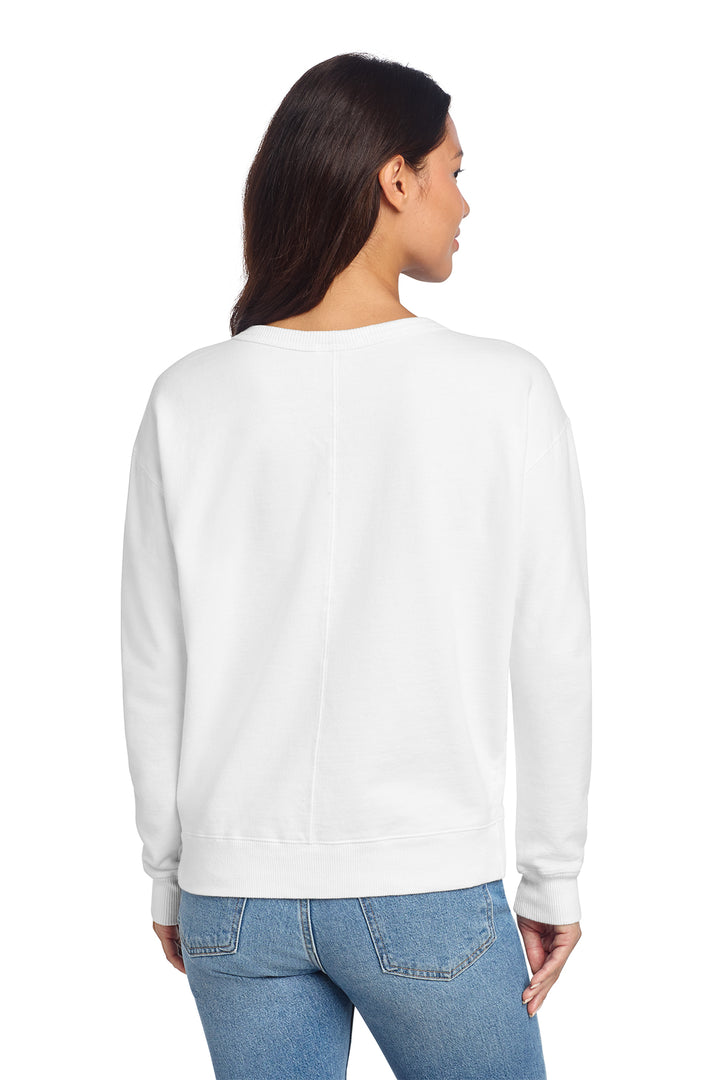Exeter Eagles Beach Wash V-Neck Sweatshirt | Women&