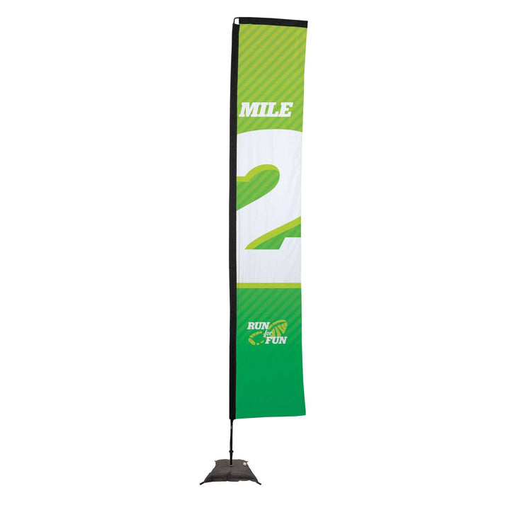 Premium Rectangle Sail Sign Kit (Single-Sided with Scissor Base)