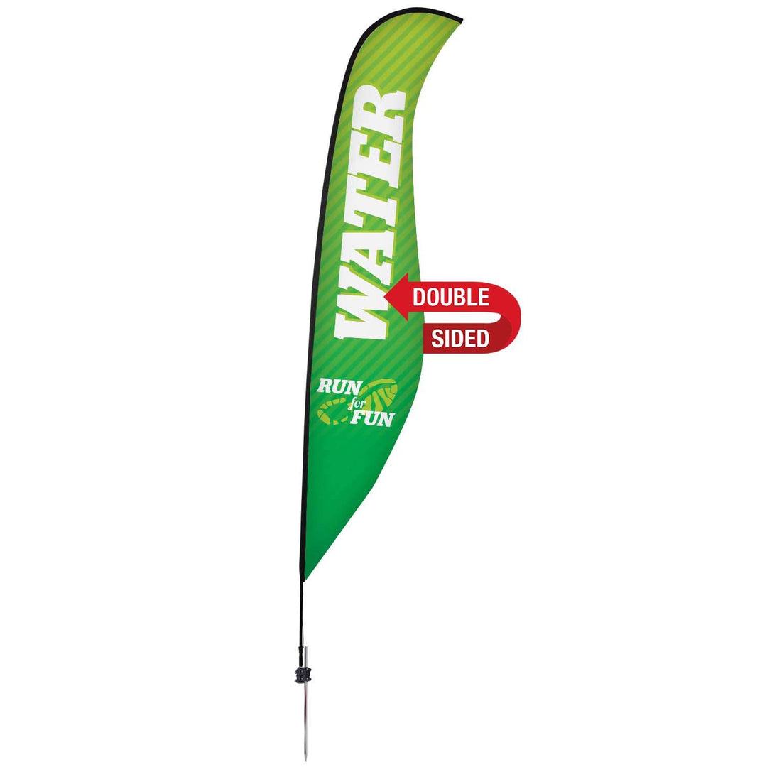 Premium Sabre Sail Sign Kit (Double-Sided with Ground Spike)