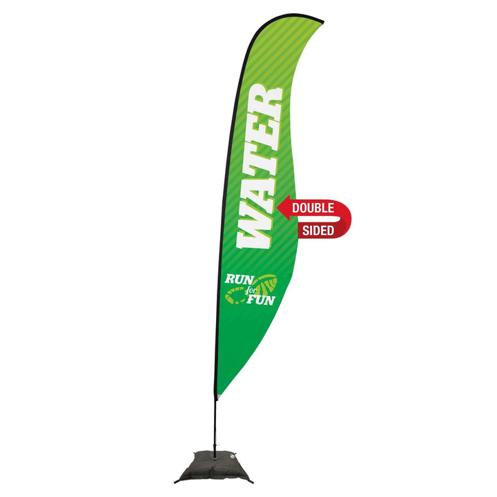 Premium Sabre Sail Sign Kit (Double-Sided with Scissor Base)