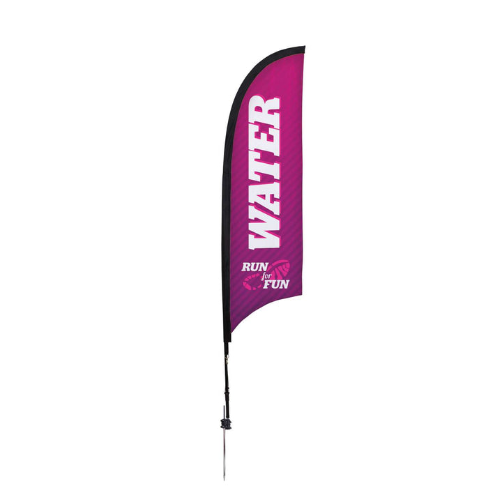 Premium Razor Sail Sign Kit (Single-Sided with Ground Spike)