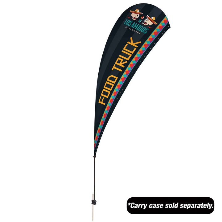 Value Teardrop Sail Sign Kit (Single-Sided with Value Spike)