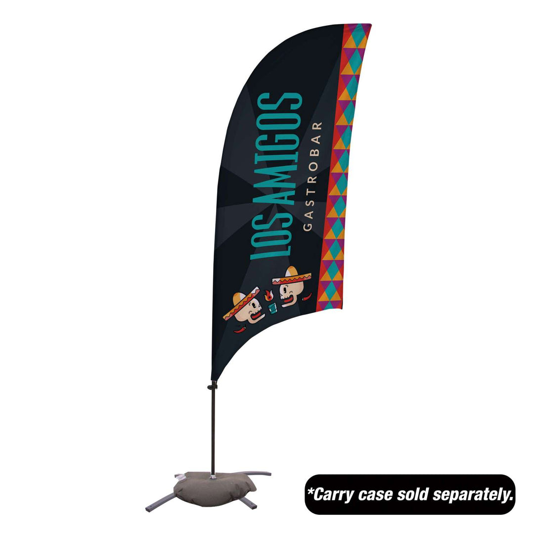 Value Razor Sail Sign Kit (Single-Sided with Cross Base)