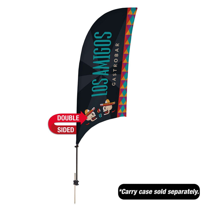 Value Razor Sail Sign Kit (Double-Sided with Value Spike)