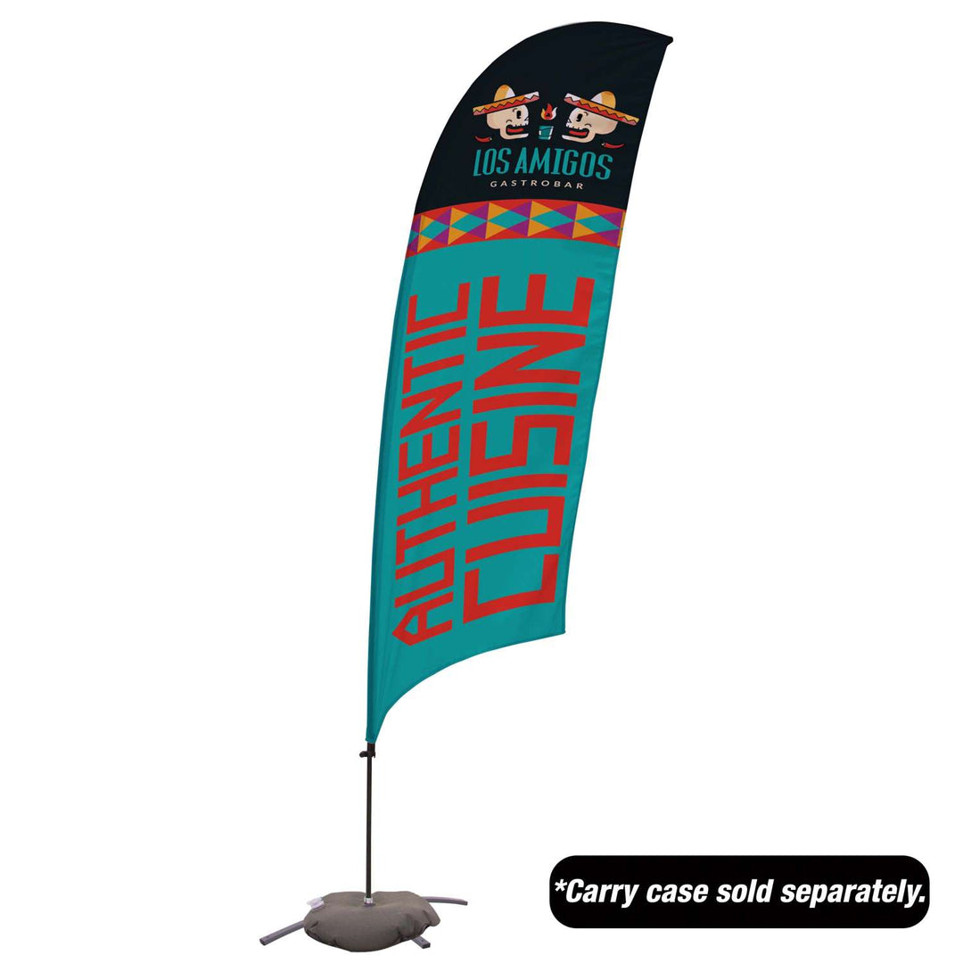 Value Razor Sail Sign Kit (Single-Sided with Cross Base)