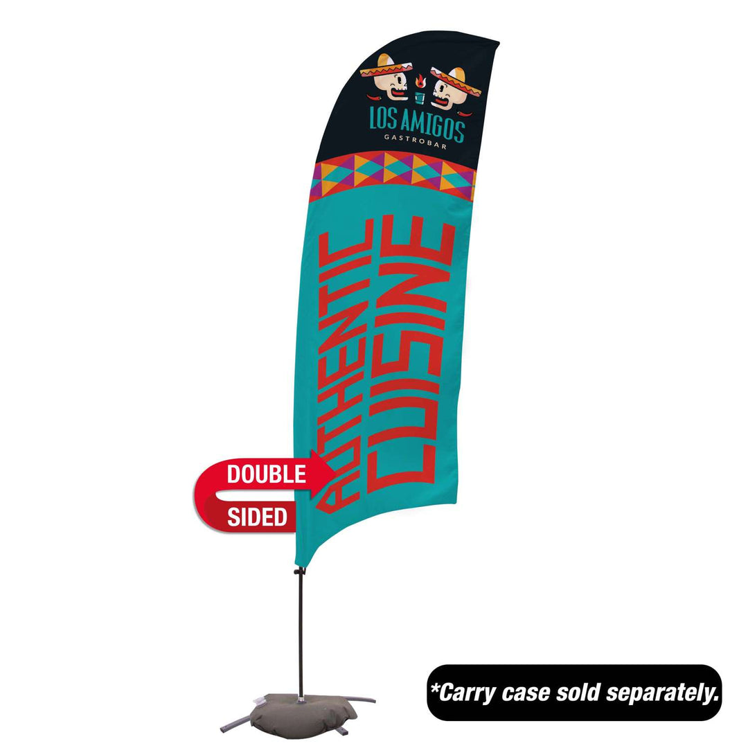 Value Razor Sail Sign Kit (Double-Sided with Cross Base)