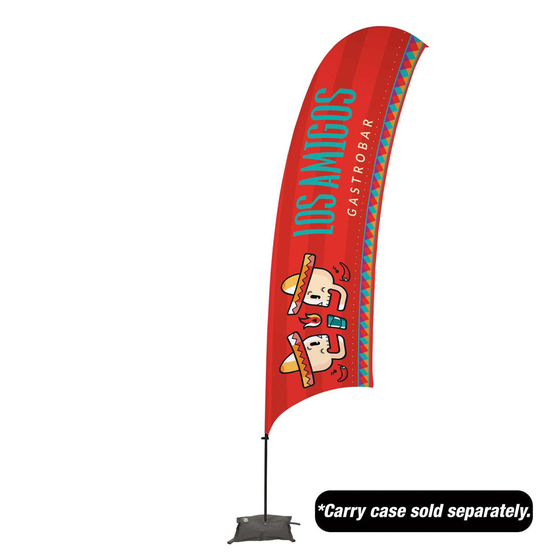 Value Razor Sail Sign Kit (Single-Sided with Cross Base)