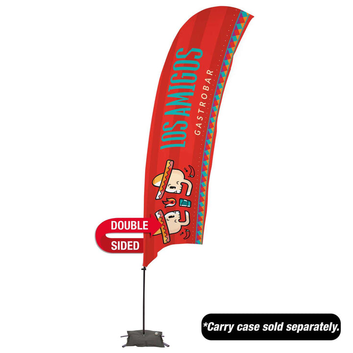Value Razor Sail Sign Kit (Double-Sided with Cross Base)
