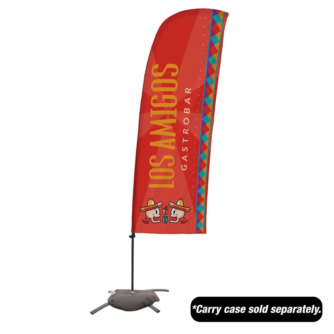 Value Blade Sail Sign Kit (Single-Sided with Cross Base)