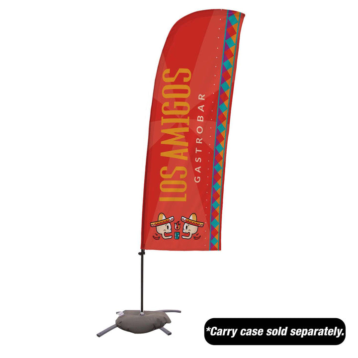 Value Blade Sail Sign Kit (Single-Sided with Cross Base)