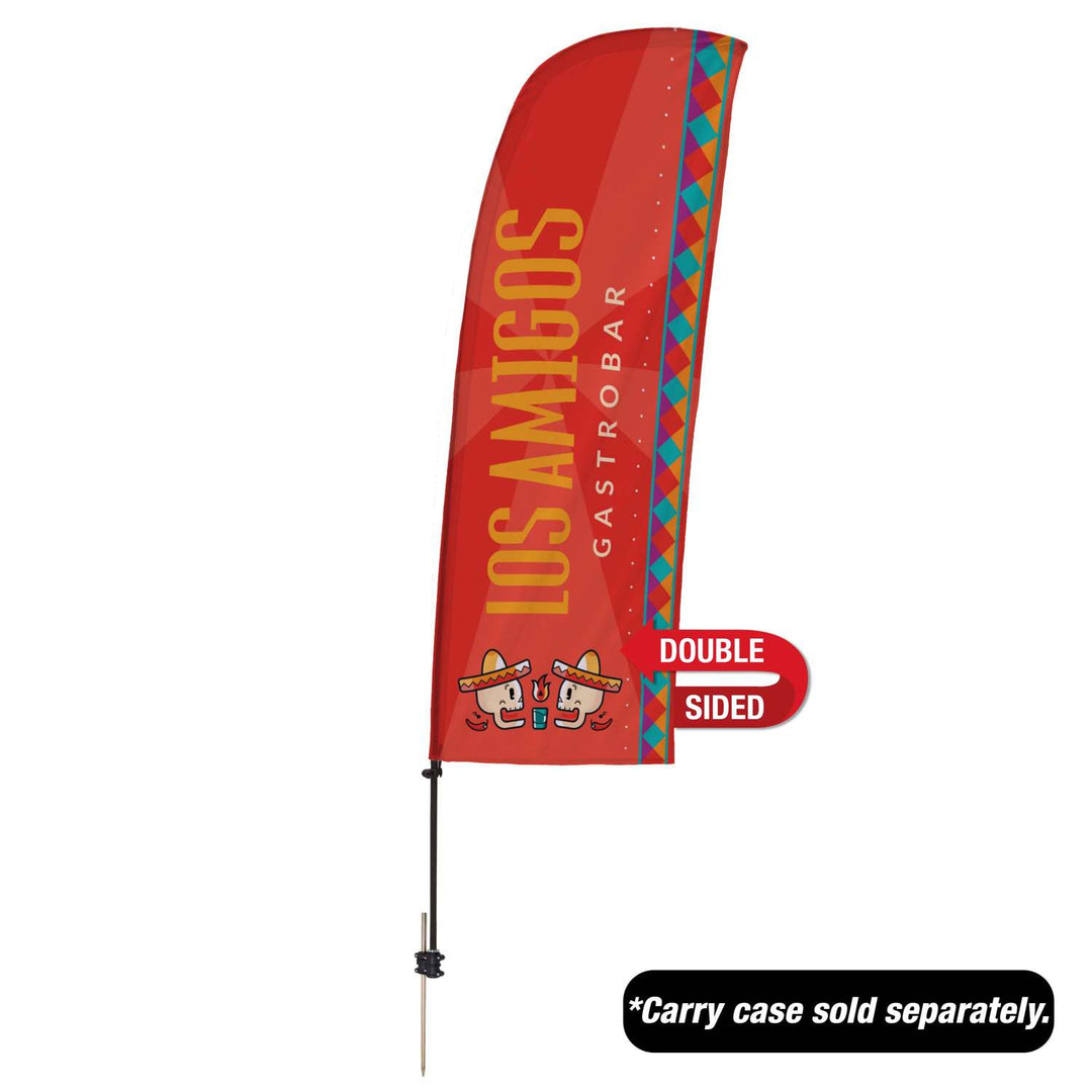 Value Blade Sail Sign Kit (Double-Sided with Spike Base)