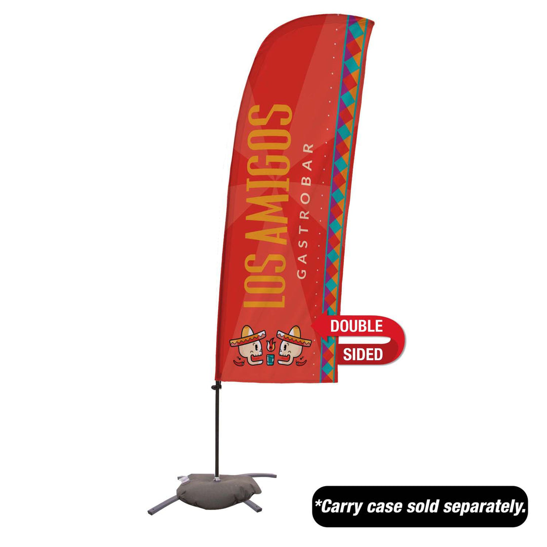 Value Blade Sail Sign Kit (Double-Sided with Cross Base)
