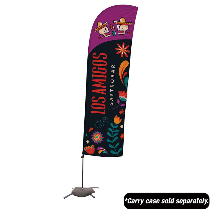 Value Blade Sail Sign Kit (Single-Sided with Cross Base)