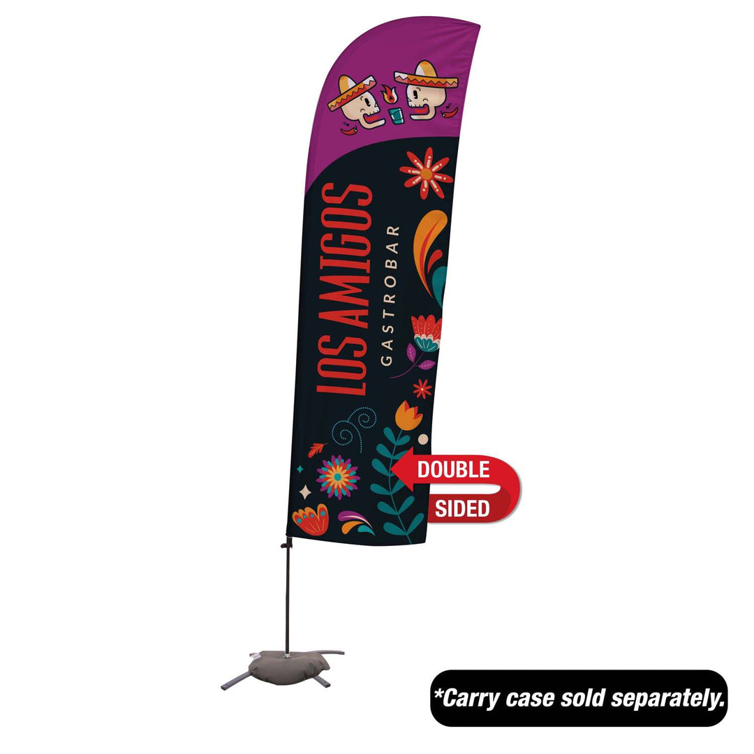 Value Blade Sail Sign Kit (Double-Sided with Cross Base)