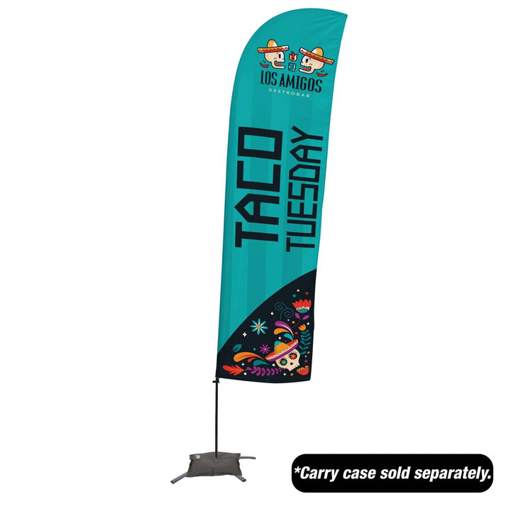 Value Blade Sail Sign Kit (Single-Sided with Cross Base)