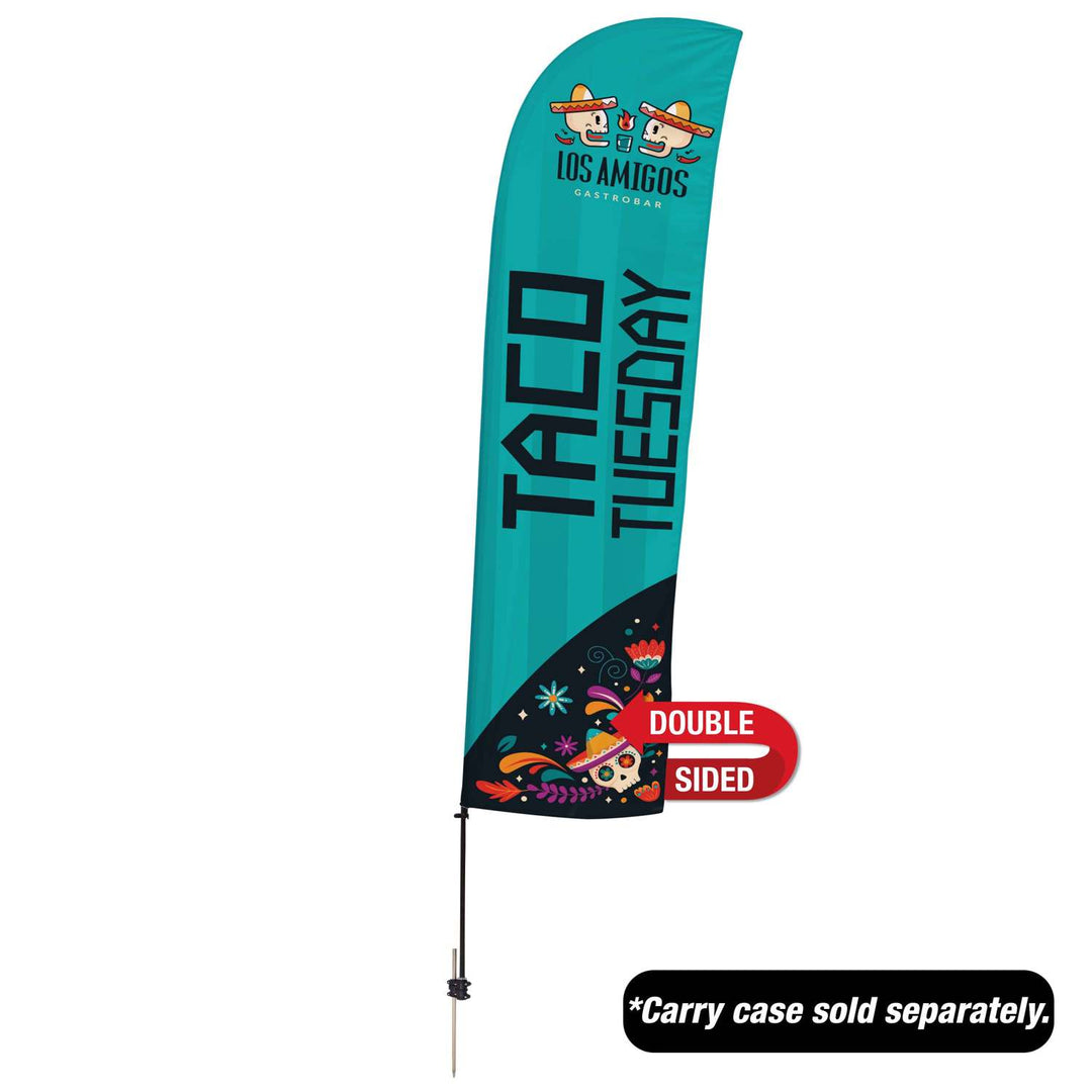 15' Value Blade Sail Sign Kit (Double-Sided)