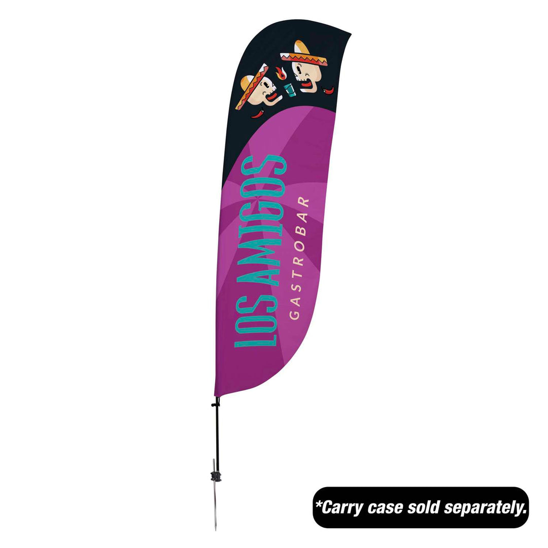 Value Feather Sail Sign Kit with Spike Base