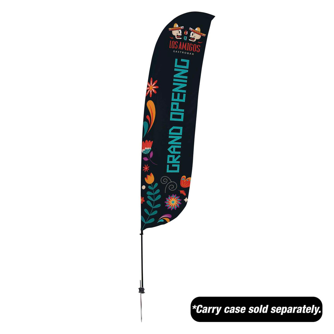 Value Feather Sail Sign Kit with Spike Base