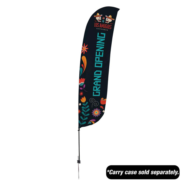 Value Feather Sail Sign Kit with Spike Base