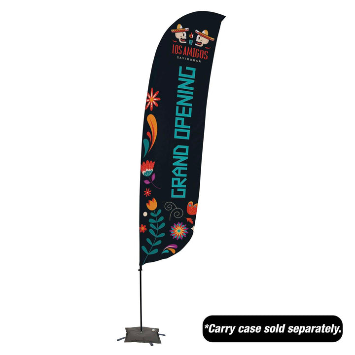 Value Feather Sail Sign Kit (Single-Sided with Cross Base)