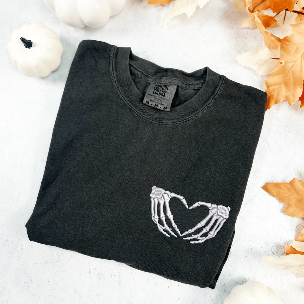 Halloween Skeleton Hand T-Shirt