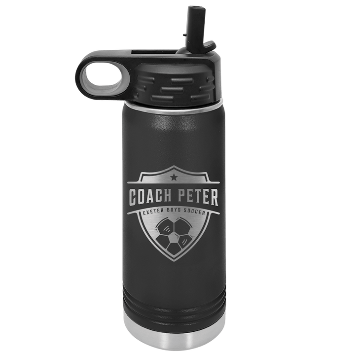 Custom Engraved Soccer Coach Tumbler