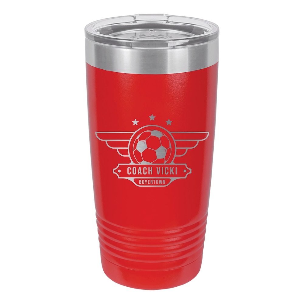 Custom Soccer Coach Gift Tumbler