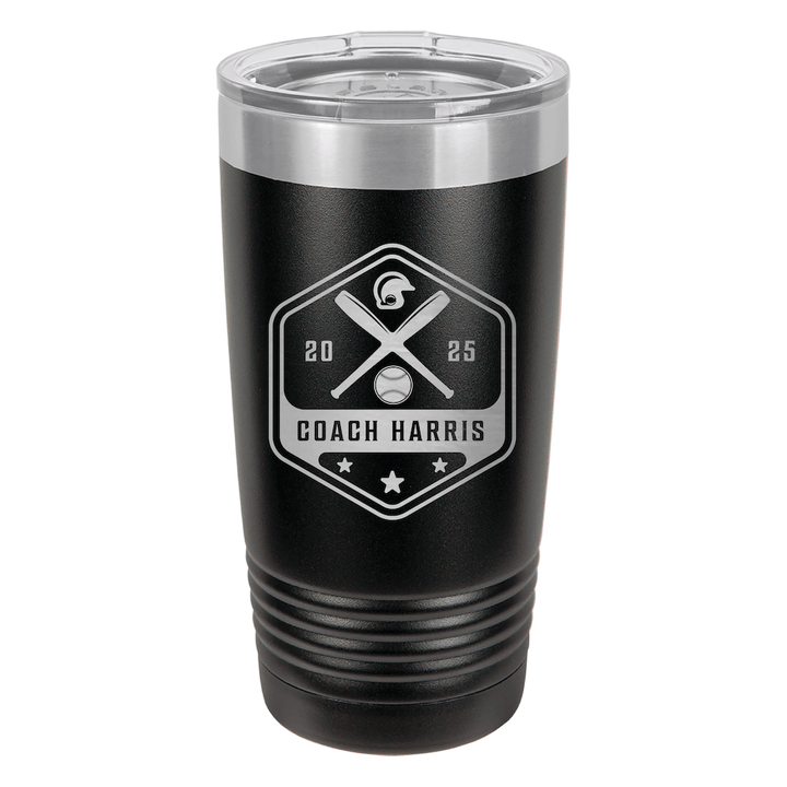 Custom Baseball Coach Appreciation Tumbler