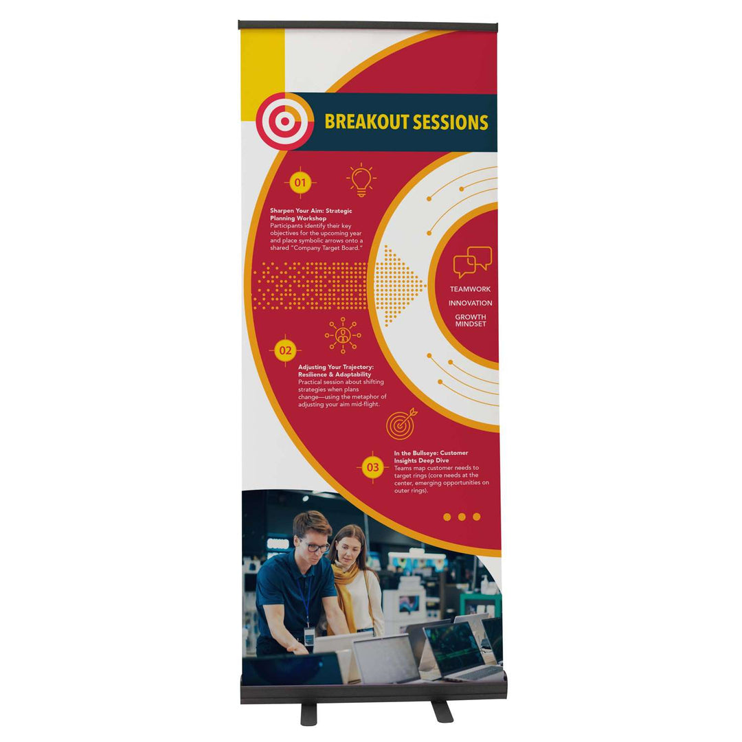 Economy Retractor Kit (No-Curl Opaque Fabric)