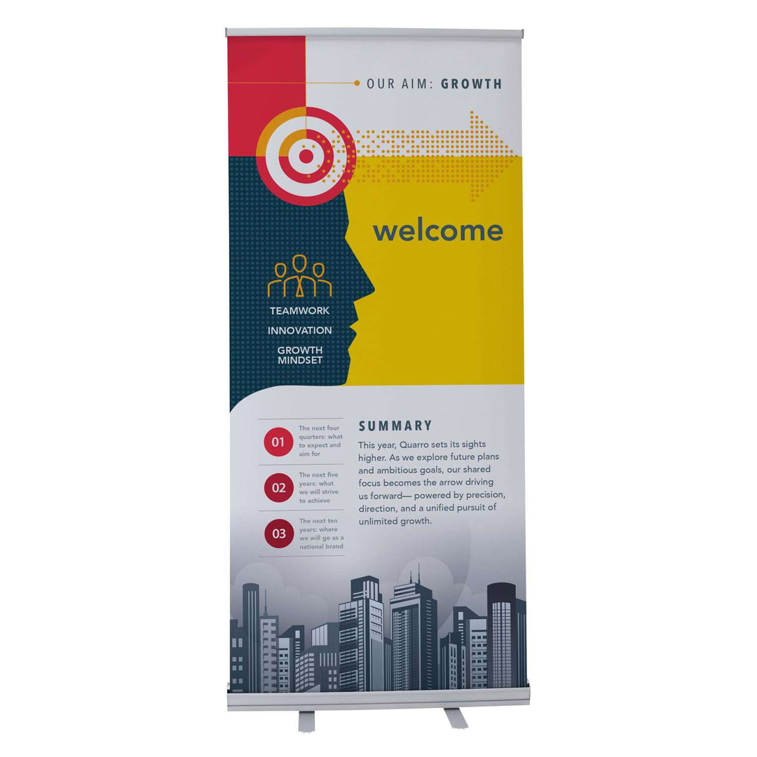 Economy Retractor Kit (No-Curl Opaque Fabric)