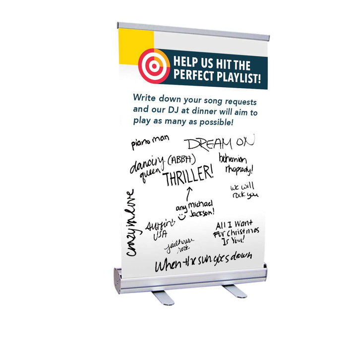 Economy Tabletop Retractor Kit (Dry-Erase Media)