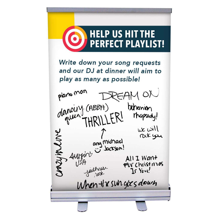 Economy Tabletop Retractor Kit (Dry-Erase Media)